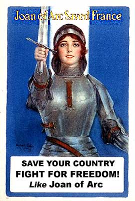 Joan of Arc Poster Fight for Freedom!