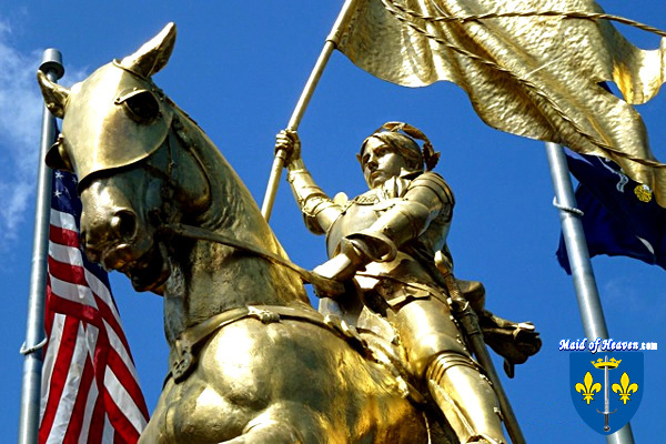 Joan of Arc Statue Fight for Freedom!